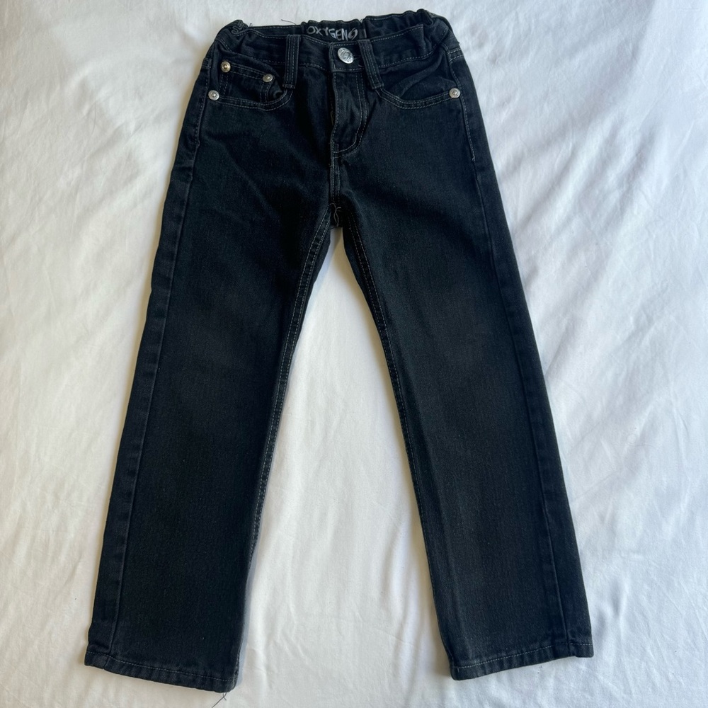 Boys Oxygen Black Jeans size 6